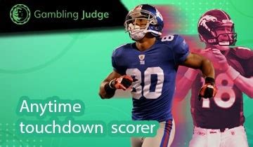 Anytime touchdown scorer: What does it mean in .